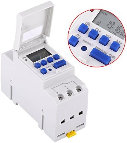 15A Programmable Timer Relay 7 Day Heavy Duty Digital Timer Switch - Image 5