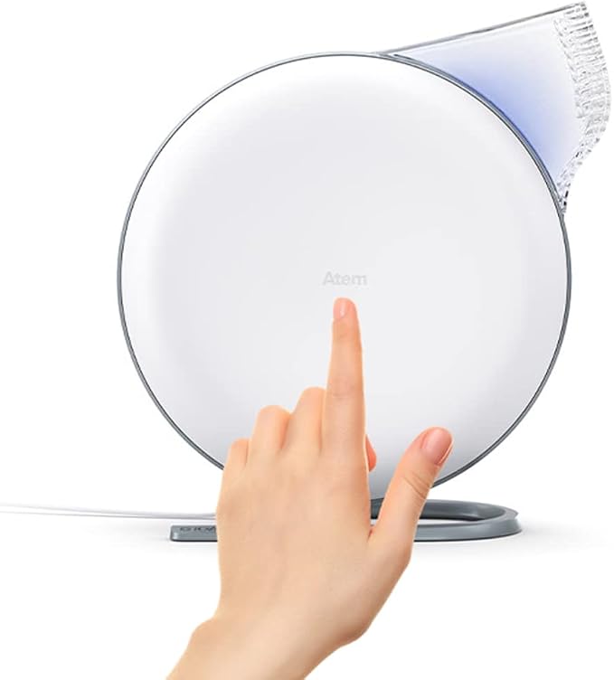 IQAir Atem Desk Air Purifier for Home, Small Room up to 150 sq ft, HyperHEPA - Image 2