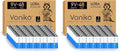 Voniko 96-Pack 9V Batteries, Long-Lasting 9 Volt Battery by Voniko