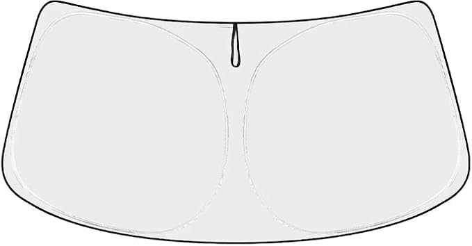 Proadsy 2026 Upgrade Front Windshield Sun Shade Foldable Sunshade Protector Sun by Proadsy