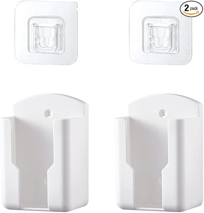 2 Pcs Wall Mount Remote Control Holder, Media Player Controller Holder by Mewuthede