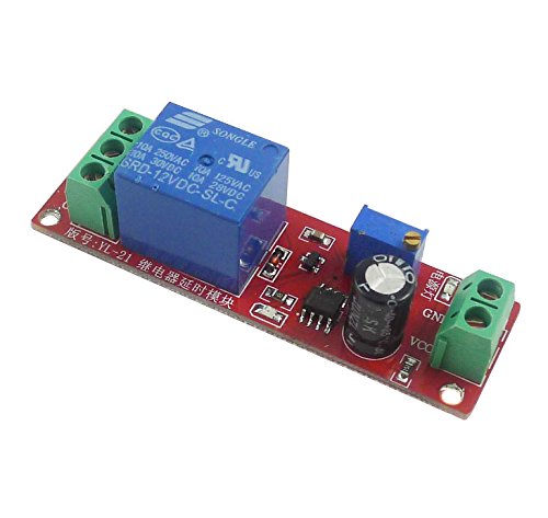 2PCS DC 12V NE555 Delay Timer Relay Switch Module 0 to 10 Seconds Adjustable - Image 2