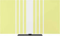 Yellow Stripe Color Block Indoor TV Cover, Elastic TV Screen Protector by Unknown
