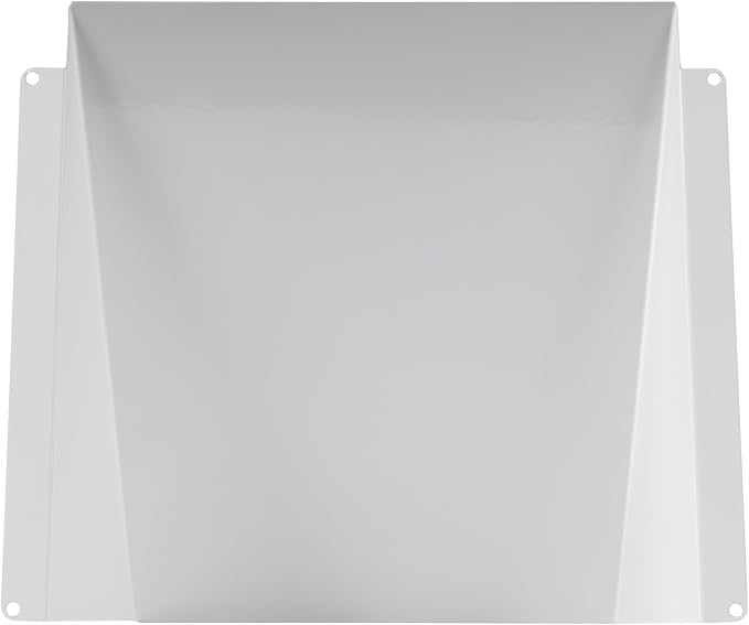 Repa Market 8 x 8 Inch White Galvanized Steel Vent Cover - Image 9