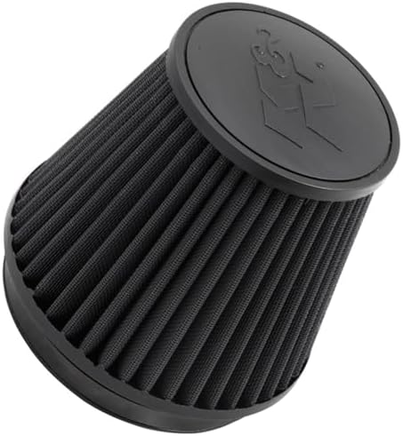 K&N Dryflow Lifetime Universal Clamp-On Air Filter: Dry Synthetic, Oil-Free: by KNEngineeringInc