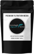 4x8 Coconut Shell Activated Carbon | Air & Odor Filter GAC Media, 55 Pounds by EnviroSupply