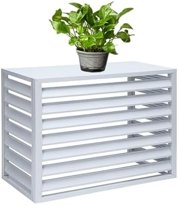 Aluminum Air Conditioner Cover, Privacy Fence Screen, Outdoor Condenser by Unknown