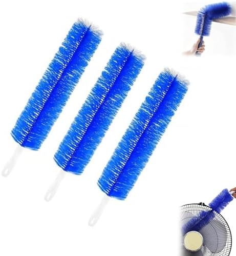 Bendable Microfiber Head, Reusable Dust Remover, Fan Cleaning Brush Washable by Unknown