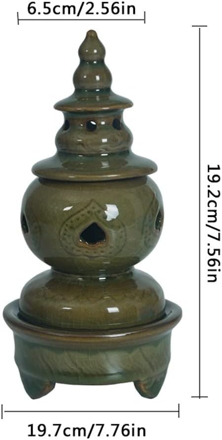 Incense Burner Sandalwood Stove Celadon Incense Stove Incense Road Retro - Image 2