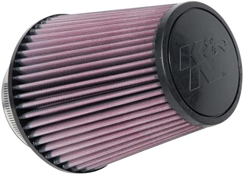 K&N High-Flow Original Lifetime Universal Clamp-On Air Filter: High Performance by KNEngineeringInc