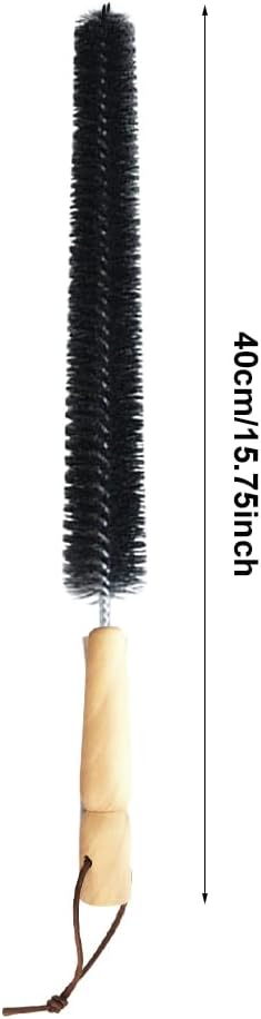 2Pcs Dryer Vent Cleaner Kit, 16 inch Dryer Lint Brush, Refrigerator Long Coil - Image 2