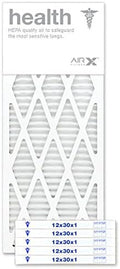 AIRX WICKED CLEAN AIR. Health 12x30x1 Air Filter Replacement MERV 13 AC Furnace by AIRXFILTERSWICKEDCLEANAIR