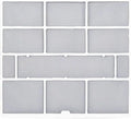 1PC Anti-Dust Air Condition Outlet Filter Air Conditioner Filter Accessories by Unknown