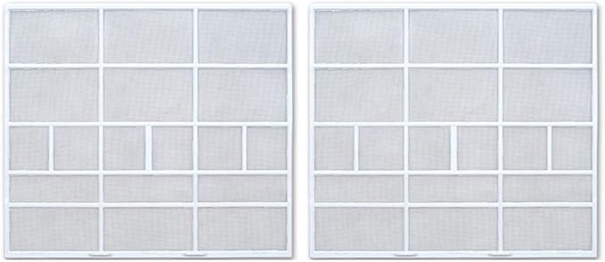 AC Dust Filter Screen, Hanging Unit Air Filter, Plastic Material, Construction - Image 8