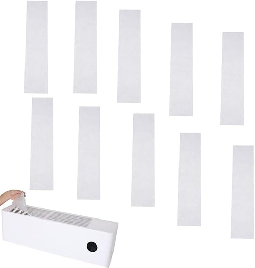 10 Pack Mini Split Vent Filters Cover Non-Wowen Fabric Top Dust Cover Air by Unknown