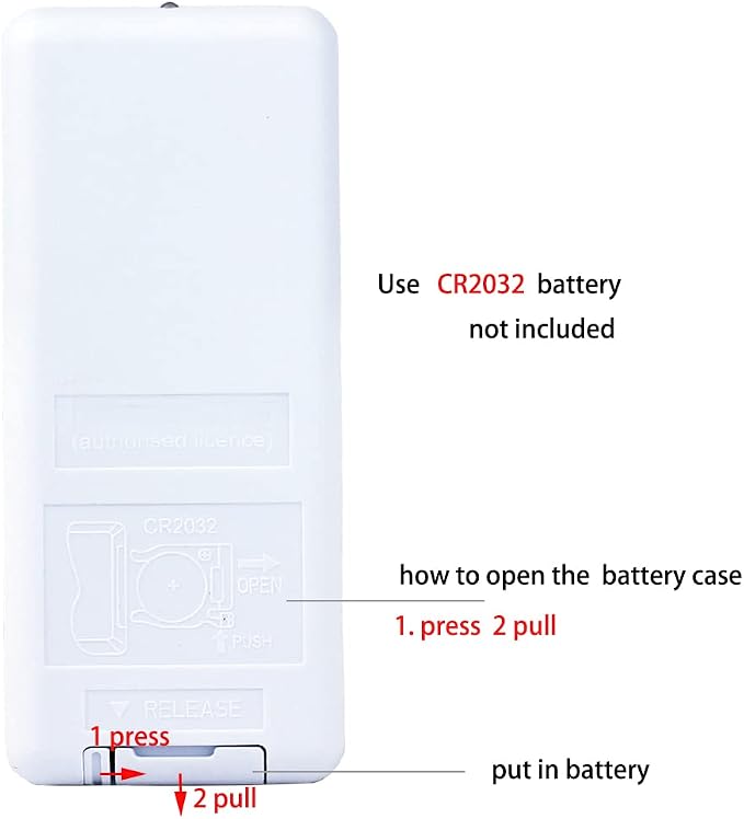 Remote Control Suitable for Dyson AM09 Hot Cool Fan NO Battery Included - Image 3