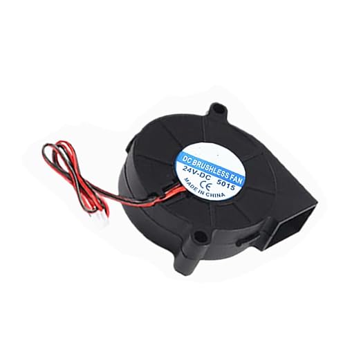 2 Pcs 50x50x15mm 5015 24V DC Brushless Blower Cooling Fan Turbine Turbo - Image 2