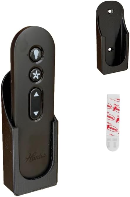 Fan Remote Holder Wall Mount for Hunter K5579 & K5580 Ceiling Fan – Fits by Kimalab