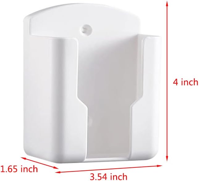 2 Pcs Wall Mount Remote Control Holder Media Player Controller Holder, - Image 3