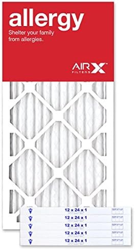 AIRx Filters 12x24x1 Air Filter MERV 11 Pleated HVAC AC Furnace Air Filter by AIRXFILTERSWICKEDCLEANAIR