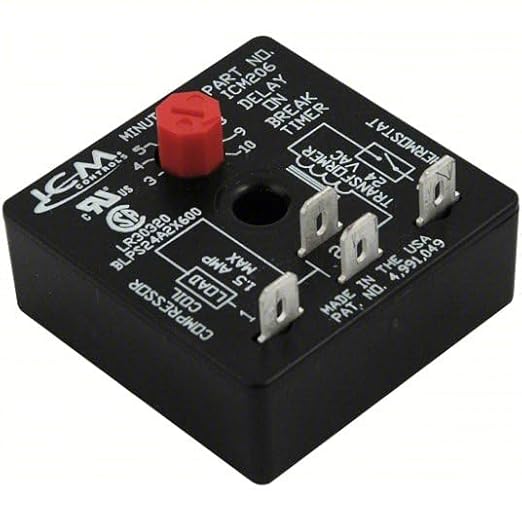 ICM Controls ICM206B Delay-on-Break Timer | Adjustable 3–10 Minute Anti-Short - Image 2