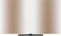 Modern Khaki White Ombre Indoor TV Cover, Elastic TV Screen Protector by Unknown