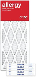 AIRx Filters 12x30x1 Air Furnace Filter MERV 11 Allergy, & Pet Dander, Pleated by AIRXFILTERSWICKEDCLEANAIR