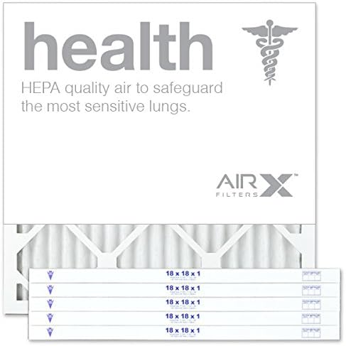 AIRX WICKED CLEAN AIR. 18x18x1 Air Filter MERV 13 Pleated HVAC AC Furnace Air by AIRXFILTERSWICKEDCLEANAIR
