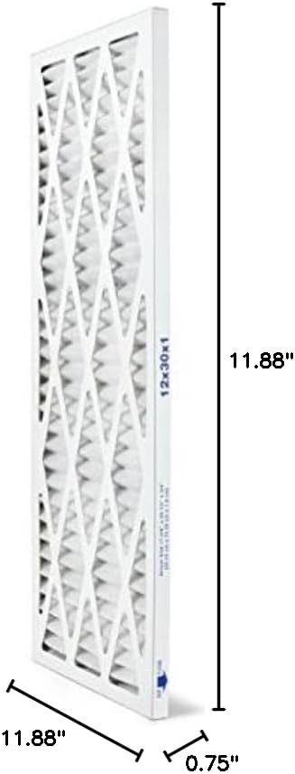 AIRx Filters 12x30x1 Air Furnace Filter MERV 11 Allergy, & Pet Dander, Pleated - Image 9