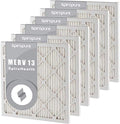 SpiroPure 9.5x9.5x1 MERV 13 Pleated Filter Air Filters Made in USA by SpiroPure