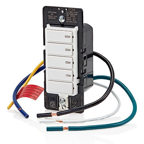 Leviton Countdown Switch for bathroom household lights, 10-20-30-60 min - Image 14