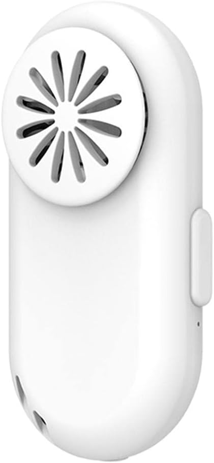 Clip On Face Mask Fan USB Rechargeable 3 Speeds Air Cooler | Portable Face by Xiaojikuaipao