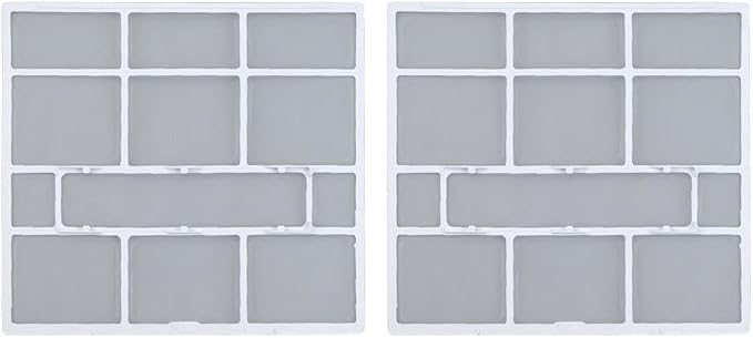 2 Pack Air Conditioner Filter Accessories, Indoor Unit Hanging Dust Screen - Image 6
