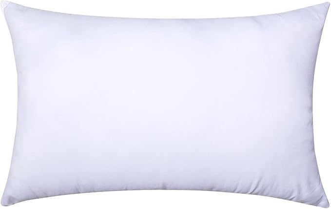 MIULEE Throw Pillow Insert Premium Pillow Stuffer Sham Rectangle Form for Decorative Cushion Bed Couch Sofa 14x26 Inch