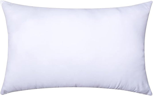 MIULEE Throw Pillow Insert Premium Pillow Stuffer Sham Rectangle for Decorative Cushion Bed Couch Sofa 16x24 Inch