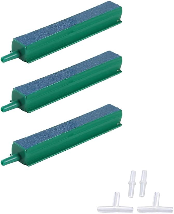 ALEGI Fish Tank Air Bubble 3-Piece Air Stone Bars by ALEGIAquarium