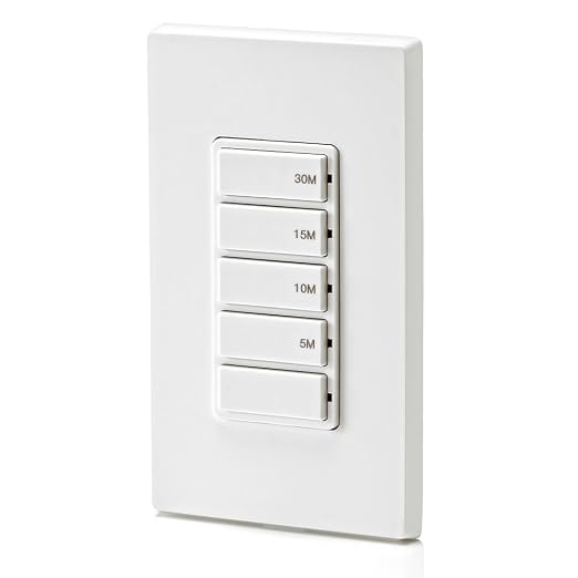 Leviton Countdown Timer Switch for bathroom fan and household lights, - Image 13