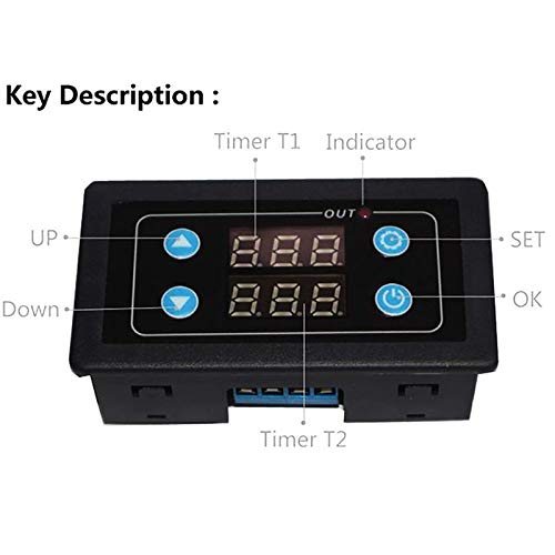 Lufasa 110V 120V Programmable Digital Cycle Switch Module AC 85V-265V LED - Image 5