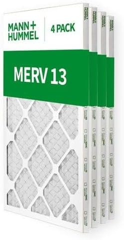 Mann+Hummel 13x20x1 MERV 13 Pleated HVAC AC Furnace Air Filters. 4 Pack. - Image 4