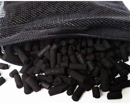 5 lbs Activated Charcoal Carbon Pellets in 1 Free Mesh Media Bags - Image 3