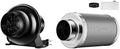 VIVOSUN 4 Inch Inline Fan and 4 Inch Air Carbon Filter Smellines Control by Unknown