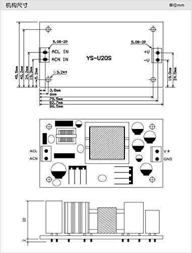 NOYITO AC to DC Precision Buck Power Supply Module AC 120V 100V-264V to 12V 2A - Image 9