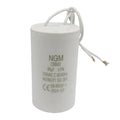 80UF MFD CBB60 Motor Run Capacitor 250VAC Volts Round Cylinder 2 Wires by Resilora