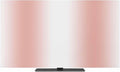 Coral Red White Gradient Indoor TV Cover, Elastic TV Screen Protector Modern by Unknown