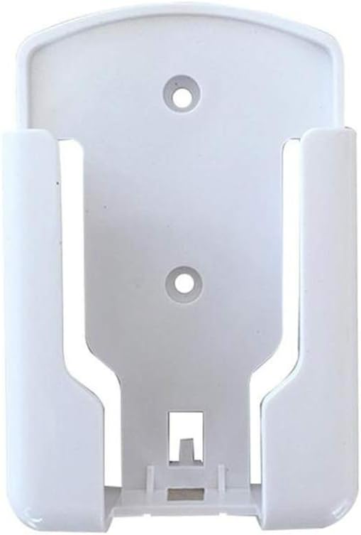Remote Holder Wall Mount Media Controller Organizer White Plastic Storage Box by Unknown
