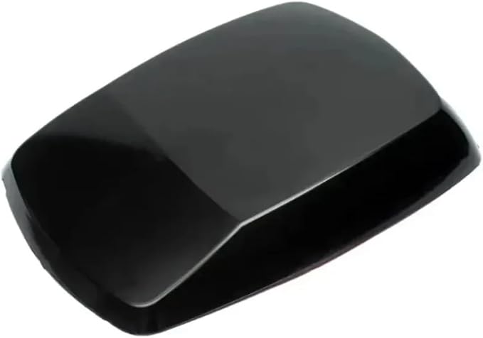 Decorative Hood Scoop Air Intake Flow Vent Black Carbon Universal Car - Image 4