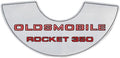 OER Rocket 350 4BBL Large Air Cleaner Decal Fits 1967-1972 Olds Cutlass and 442 by OER