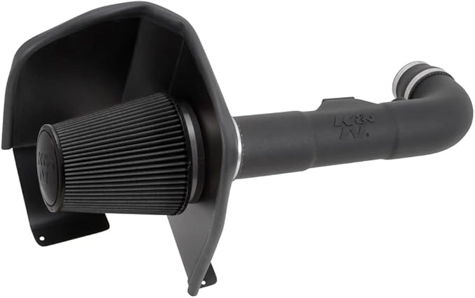 K&N Cold Air Intake System: Dry-Flow Air Filter, Increase Performance & Towing: by KNEngineeringInc