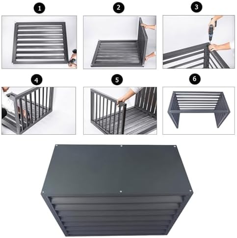 Aluminum Air Conditioner Cover Exterior Air Conditioning Unit Cover Air - Image 6