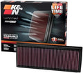 K&N High-Flow Original Lifetime Engine Air Filter: Increase Power: Premium by KNEngineeringInc